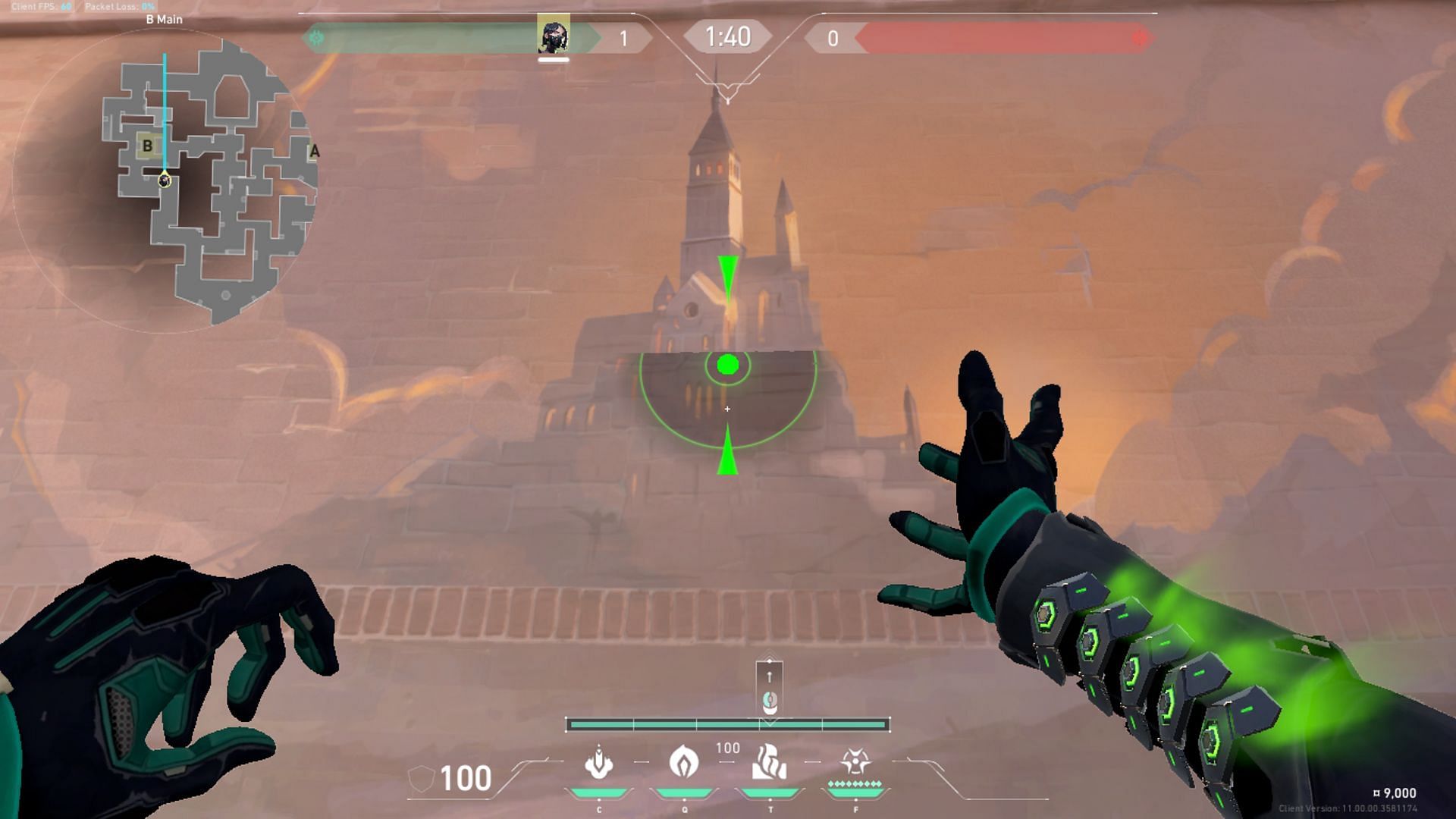 B Execute Wall on Corrode (Image via Riot Games)
